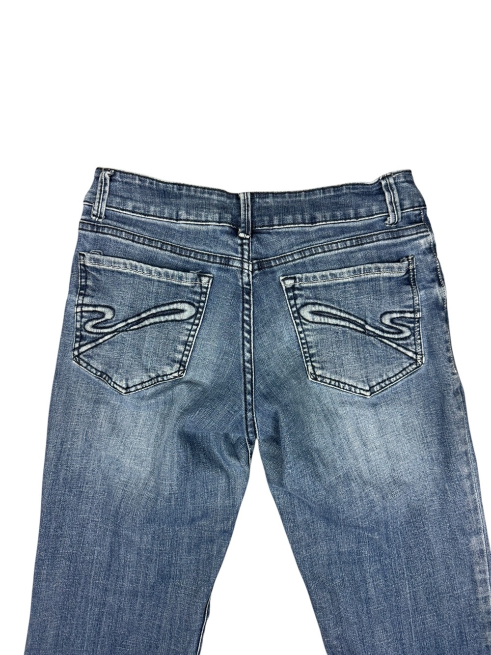 Stetson Light Blue High-Rise Flare Jeans - Picture 6 of 9
